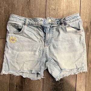 Art Class Light Blue Denim Kids Shorts